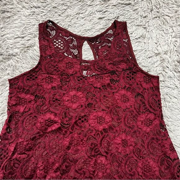 Signature by Robbie Bee Lace Sleeveless Dress Size 1x - Picture 2 of 8